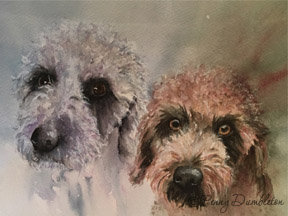Watercolours by Penny - Pet Portraits 23